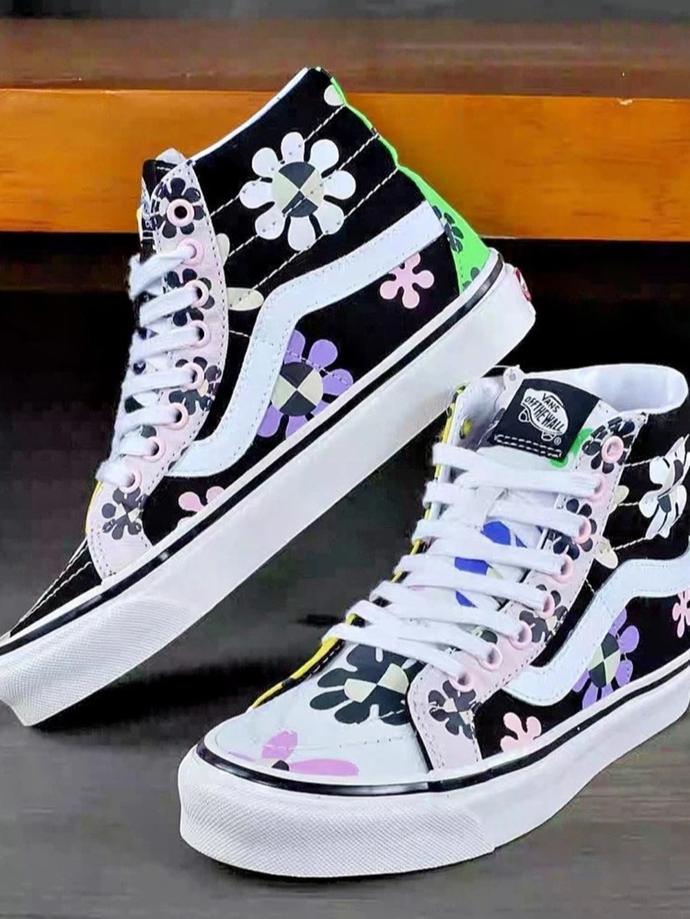 Vans SK8-Hi 38 DX Anaheim Factory - Psychedelic Floral Sneakers US 10.5 D